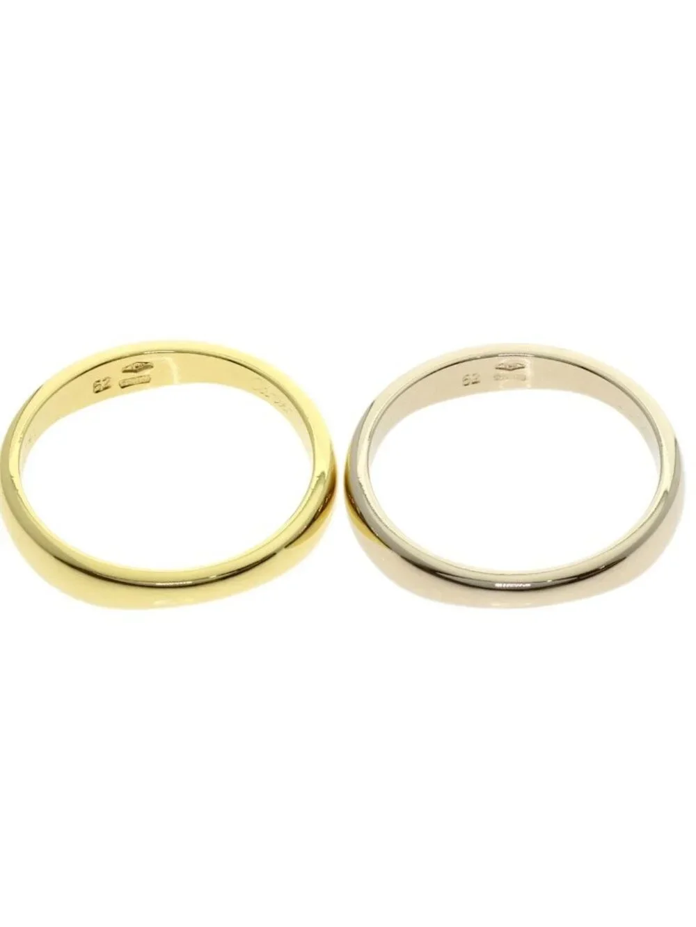Cartier Lovemi 52 Ring 18k Yellow Gold 18k White